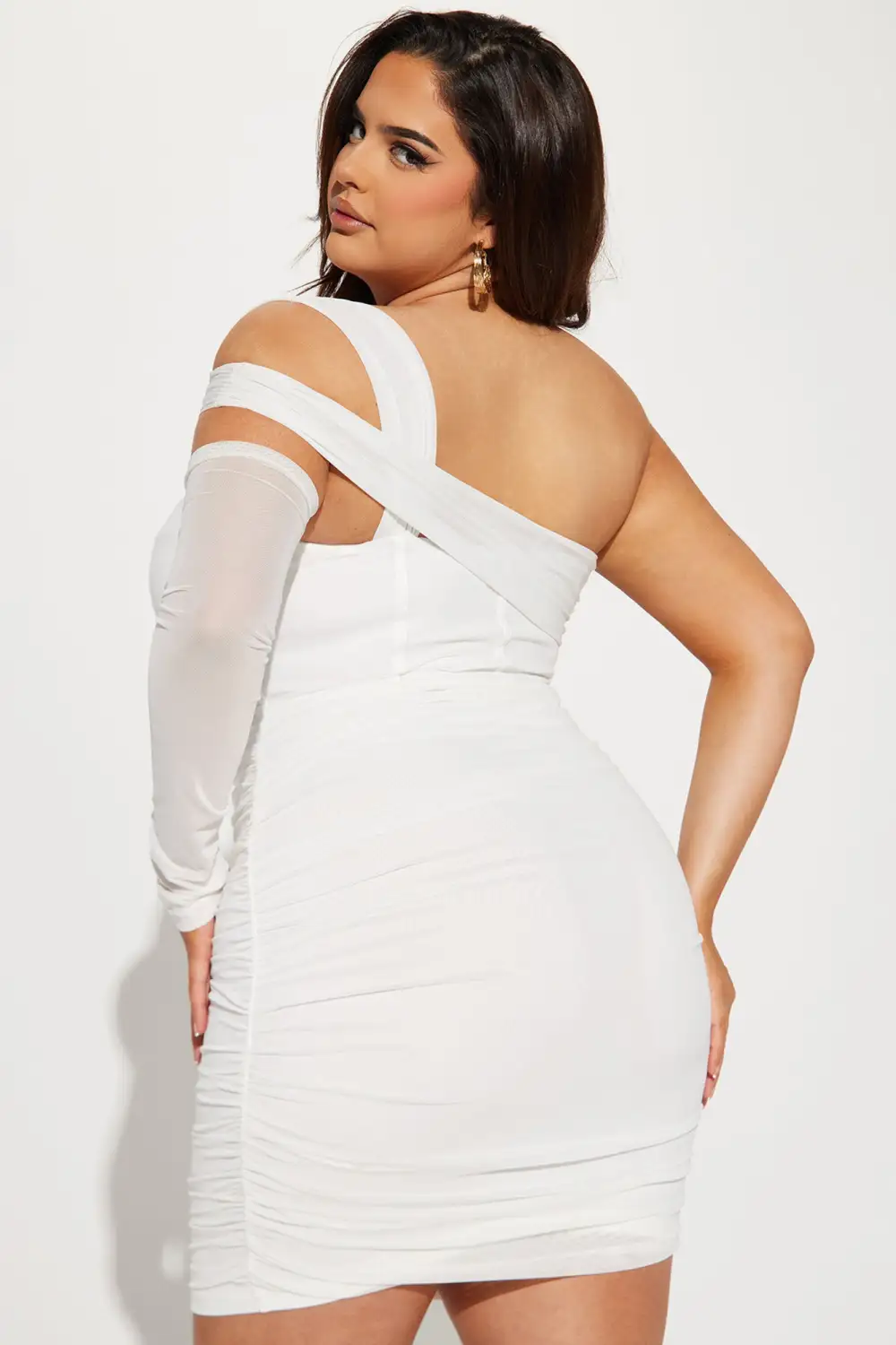 Angel in Disguise Corset Mini Dress - White