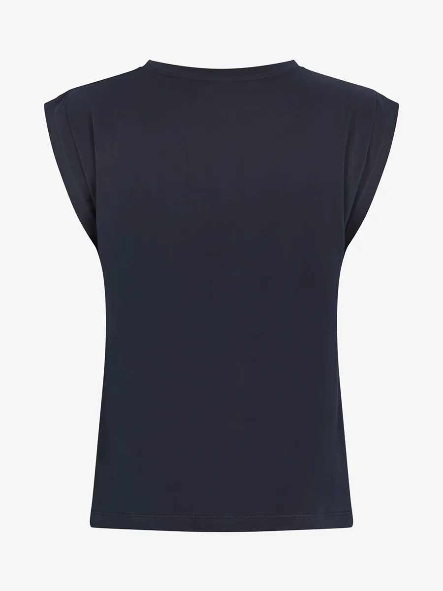 Cotton Extended Shoulder T-Shirt