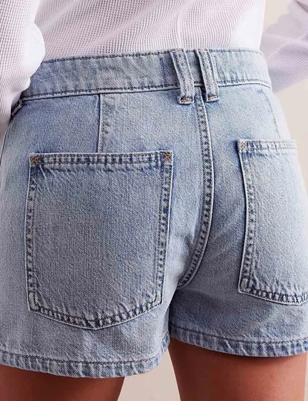 Button Pocket Shorts