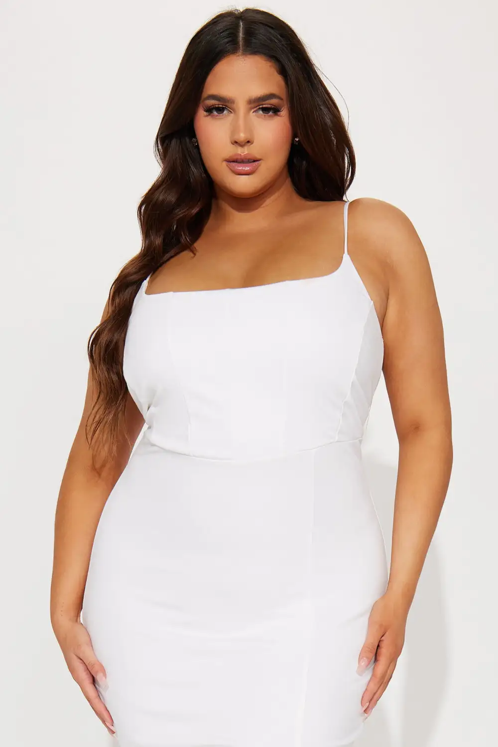 Kassie Midi Dress - Cream