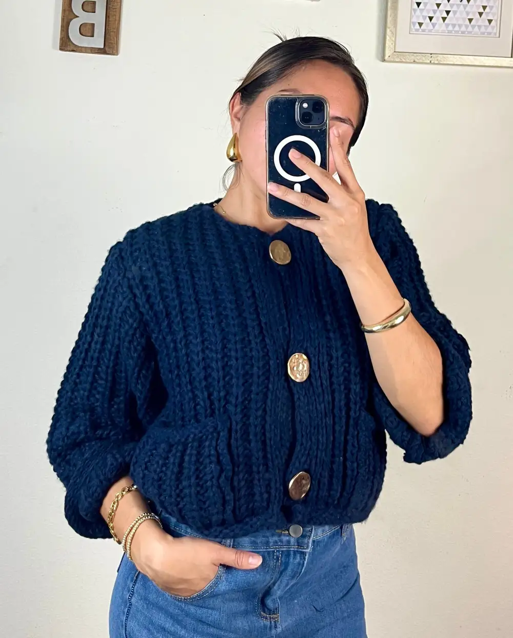 Chunky knit Cardigan