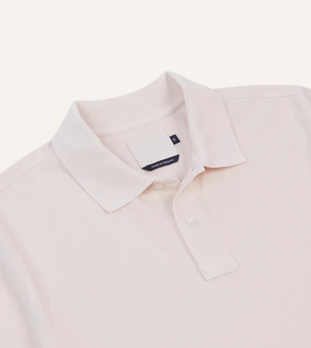 Pink Cotton Elegant Polo Shirt