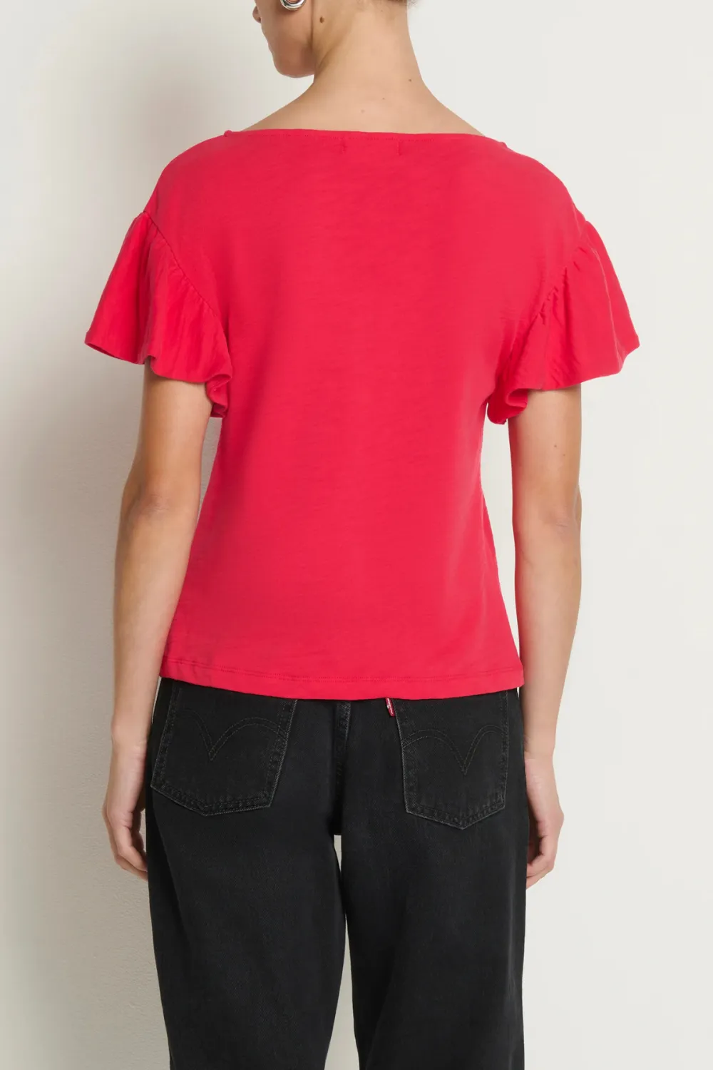 Neck Cotton Nation Top
