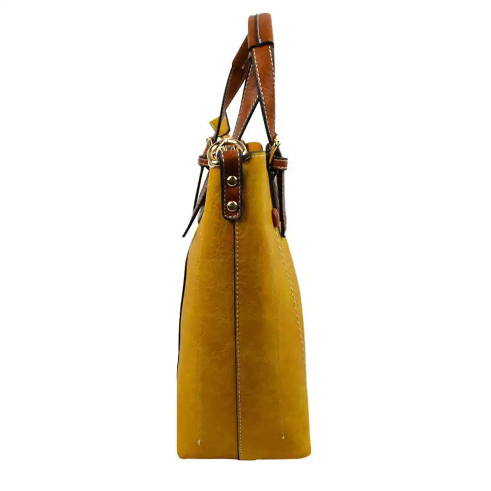 Tote Vegan Leather Shoulder Bag