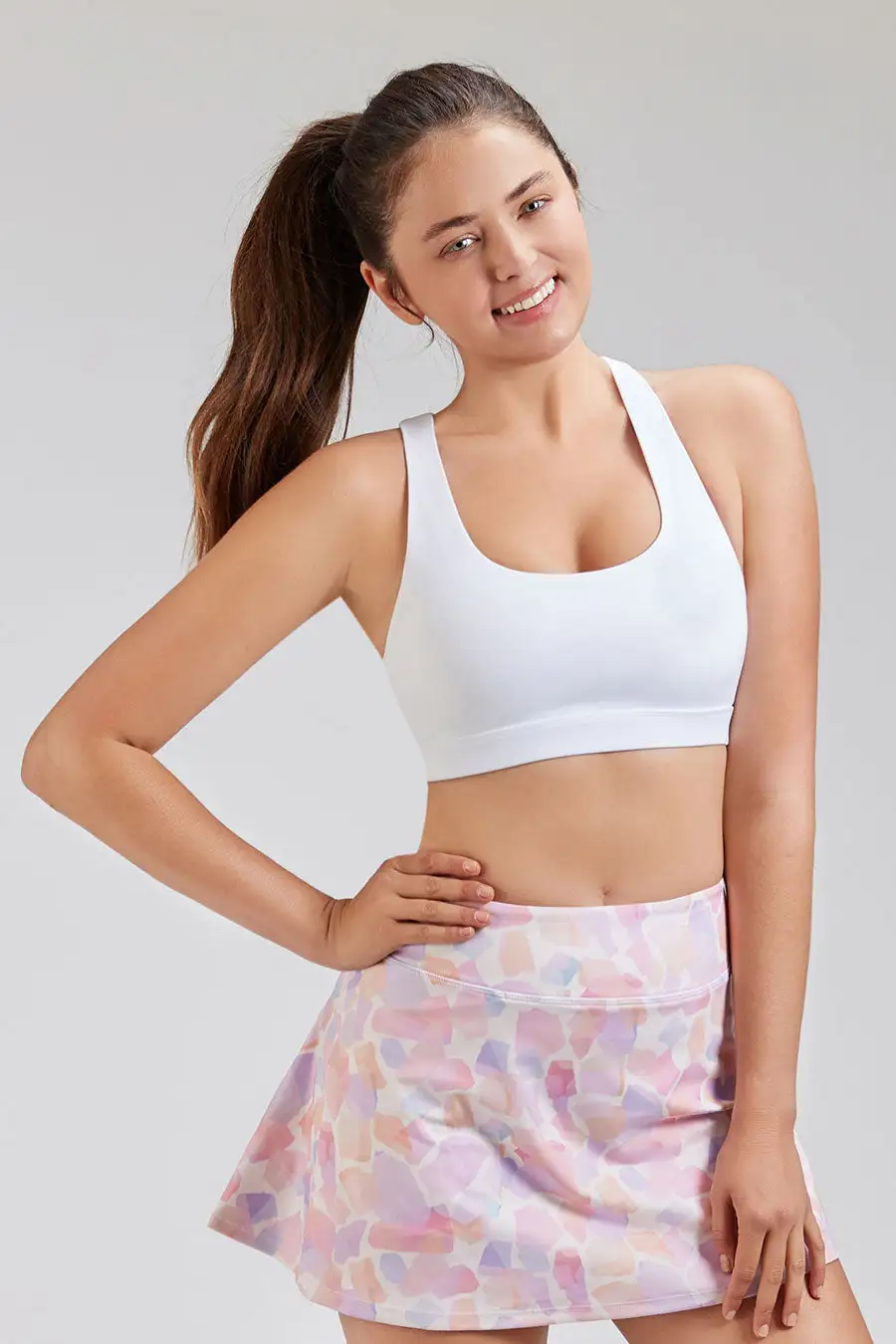 SoftLuxe Racerback Sports Bra