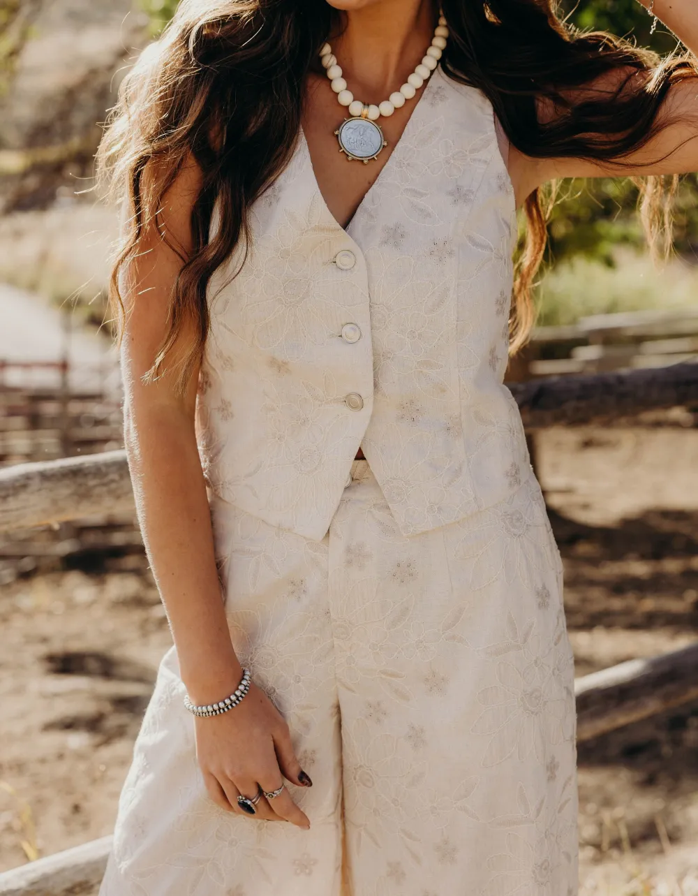 Romance Set Sleeveless Top