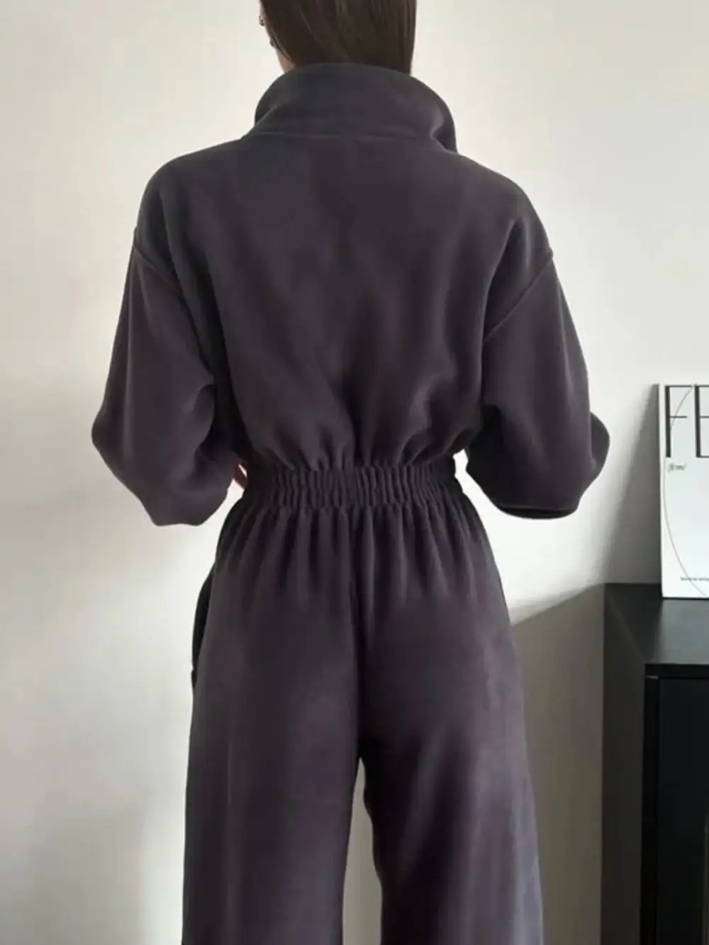 Everyday Zip Front Jumpsuit