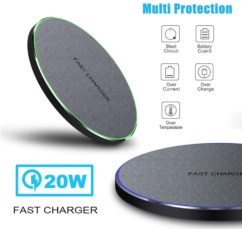 Fabric wireless charger