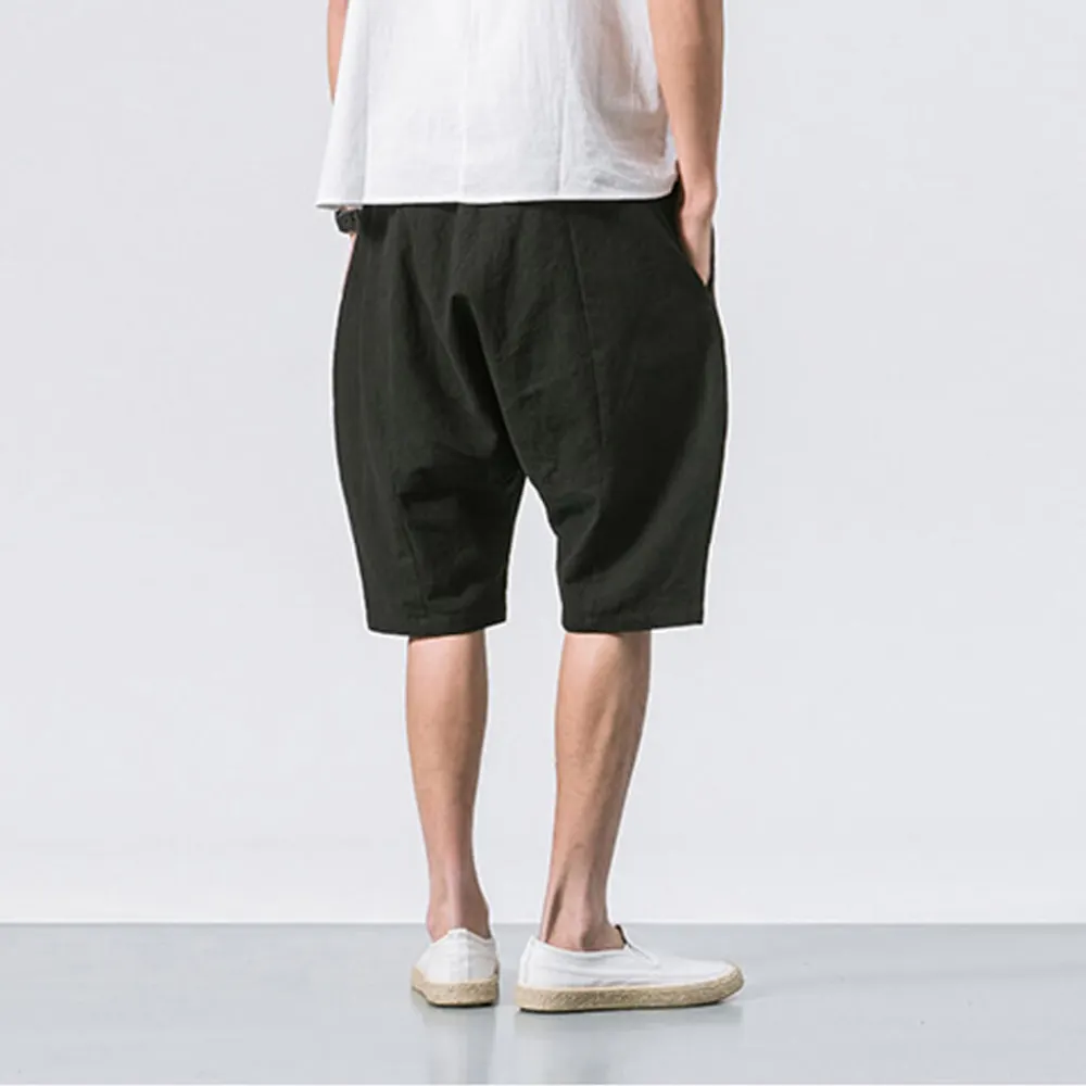 Casual Drawstring Weekend Shorts