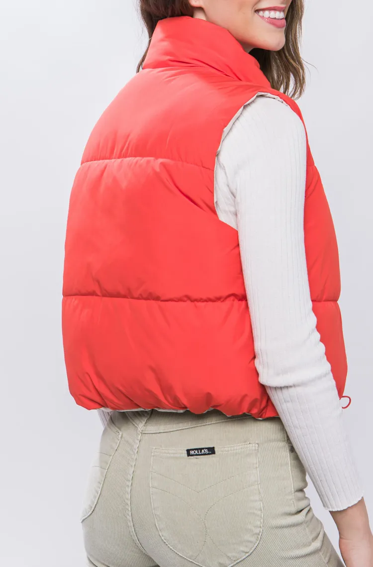 Tomato Reversible Vest Lounge Set