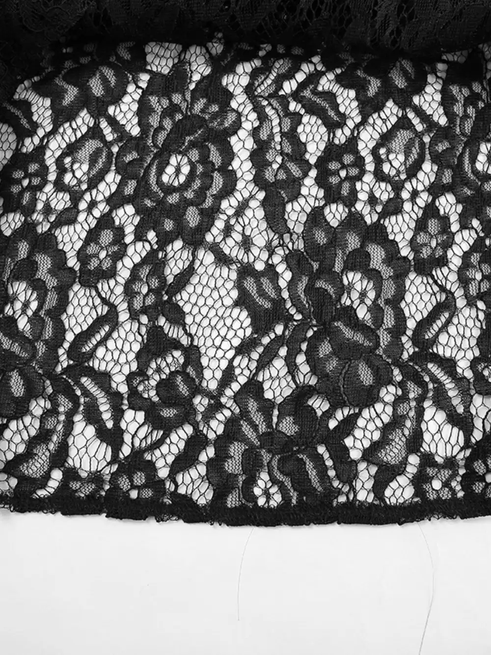 Sharp Lace Maxi Skirt