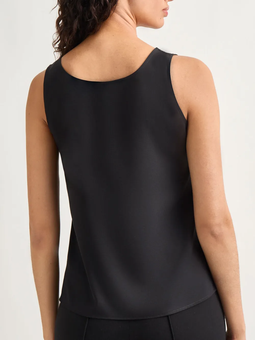 Round Neck Woven Vest