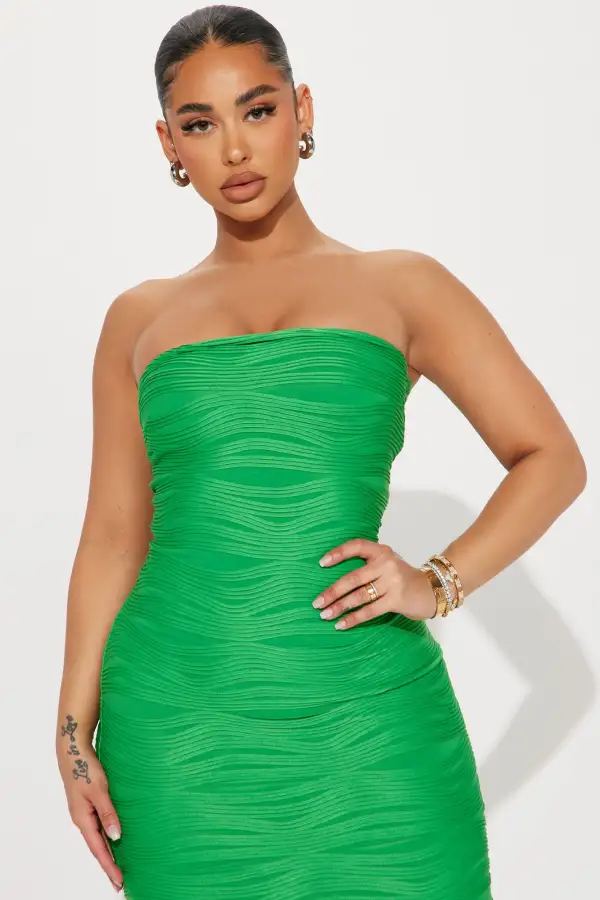 Take Me In Maxi Dress - Kelly Green