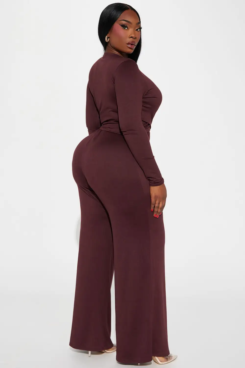 Simple Rules Pant Set - Brown