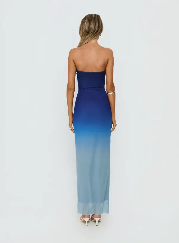 Lightweight Look Strapless Maxi Dress