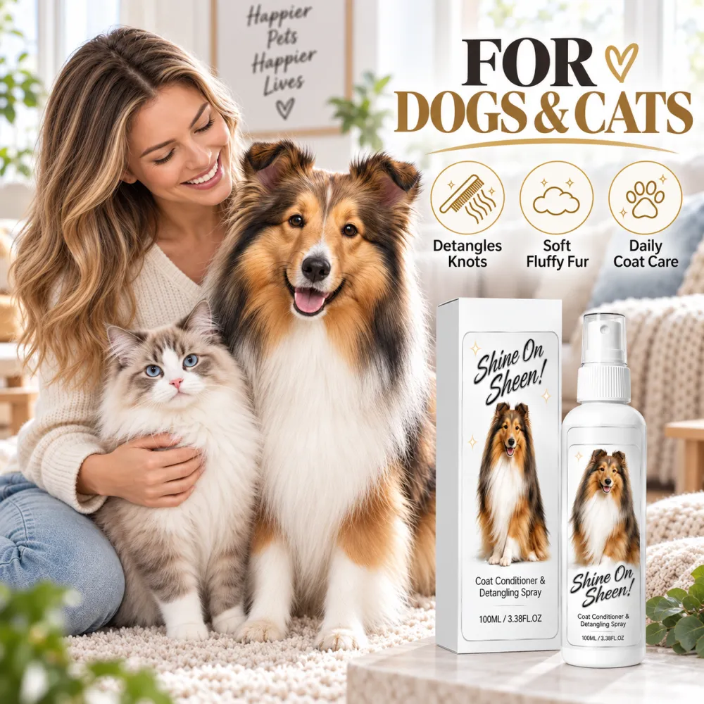 Pet Coat Detangling and Conditioning Spray