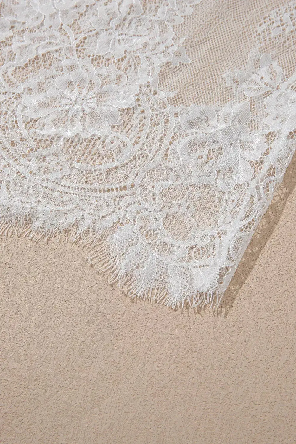 Patchwork Lace Shirt Dress