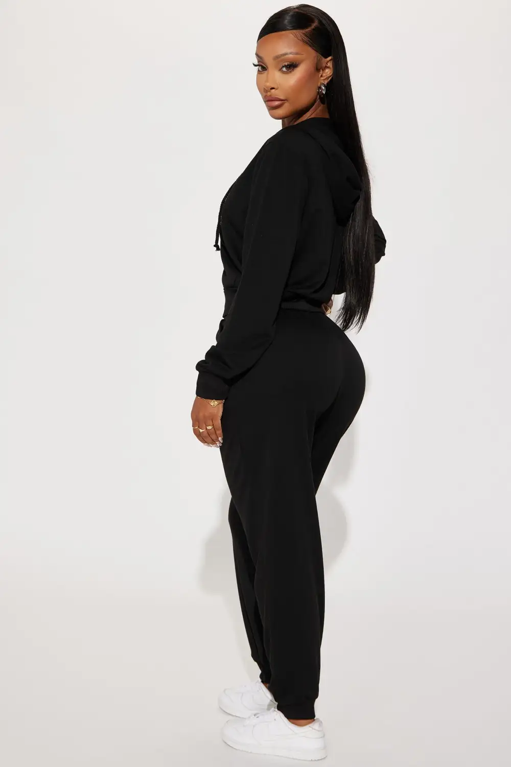 Classic Vibe Jogger Set - Black