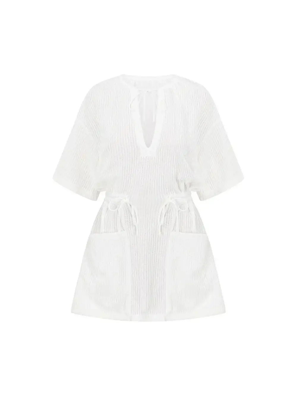 Structured Shape Short Sleeve Dress