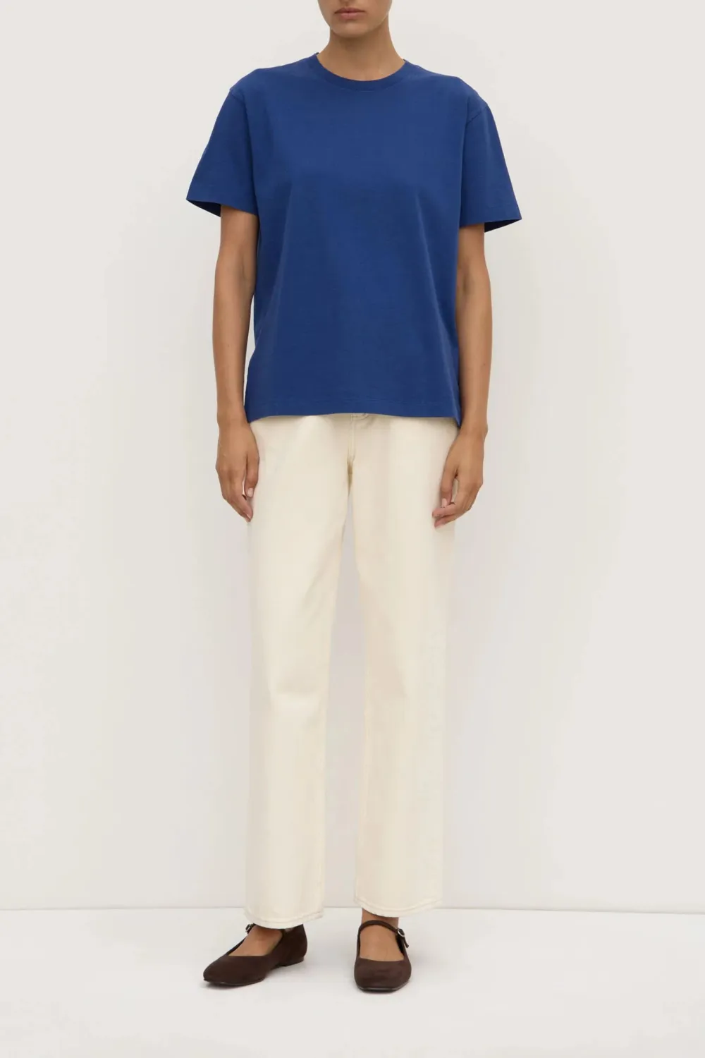 Pure Organic Cotton Round Neck Women's T-Shirt