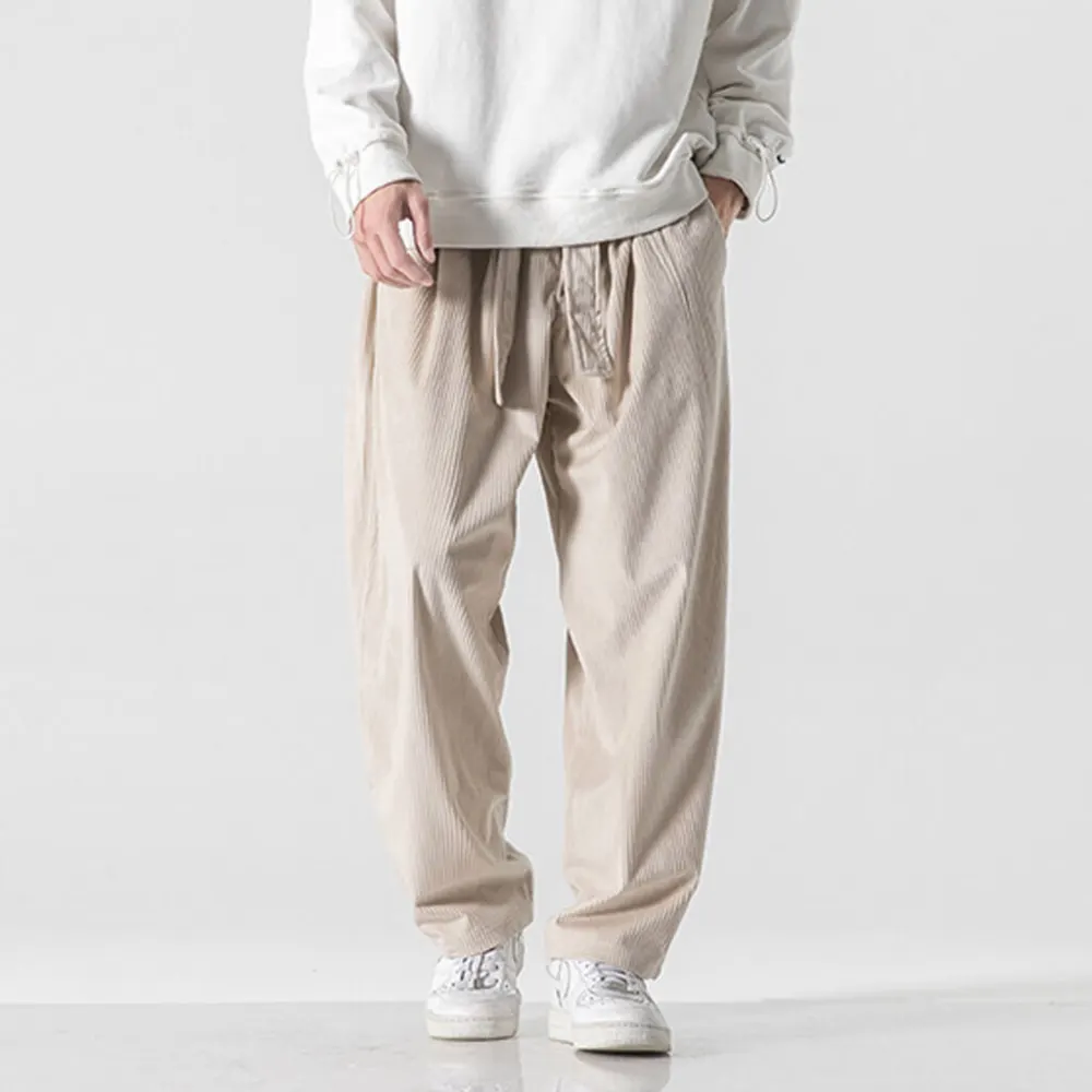 Minimal Relaxed Harem Pants