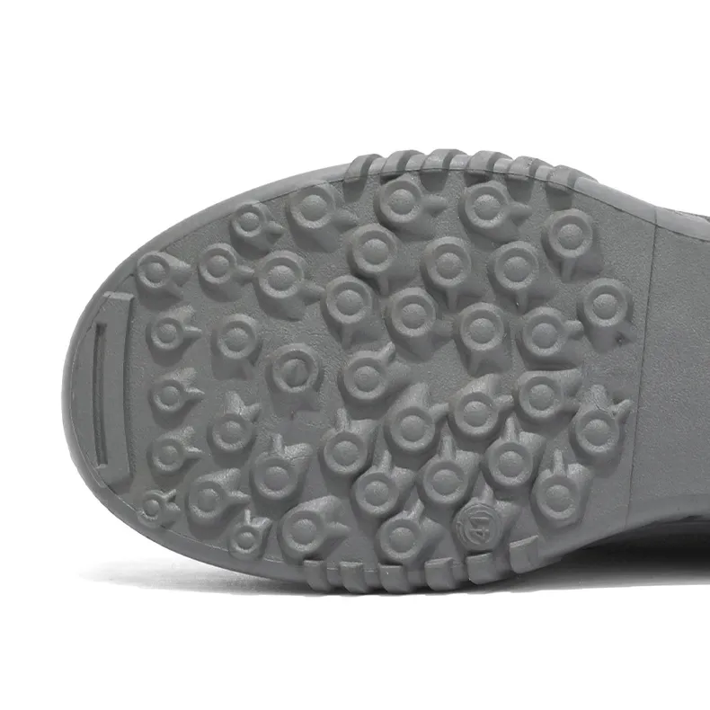 Unisex Winter Snow Casual Ankle Boots, Suede-Style Upper, Side Zipper, Fleece Lining, Thick PVC Sole