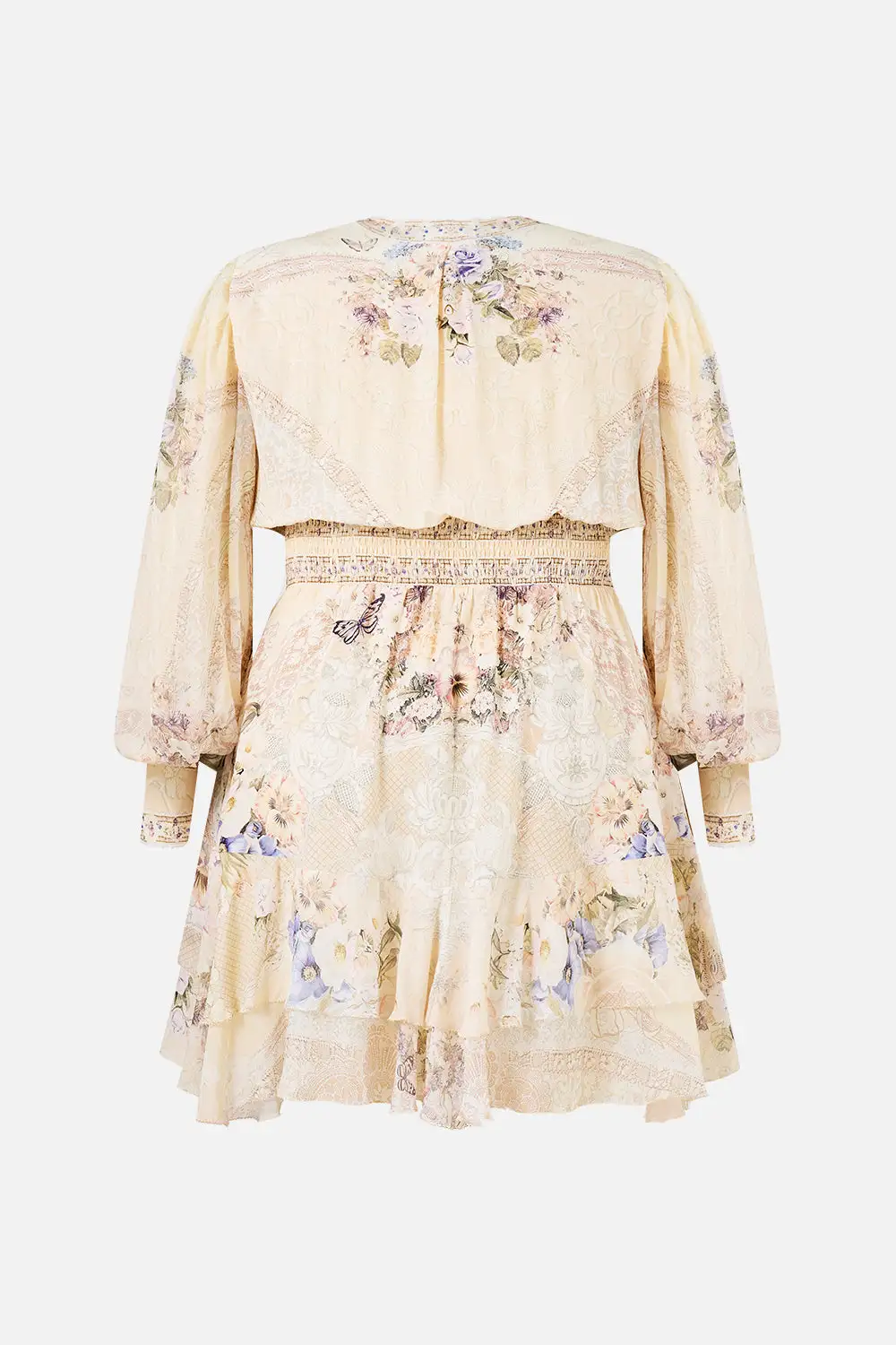 Button Front Frill Dress