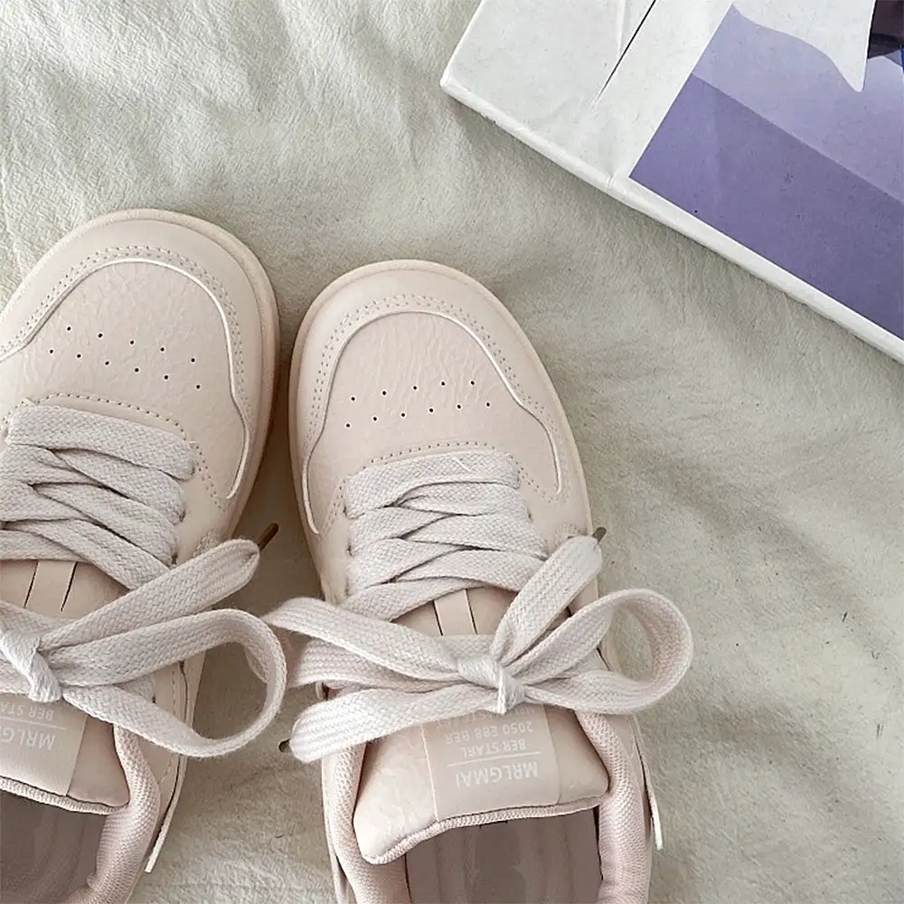 Self Made Skater Sneakers In Pink