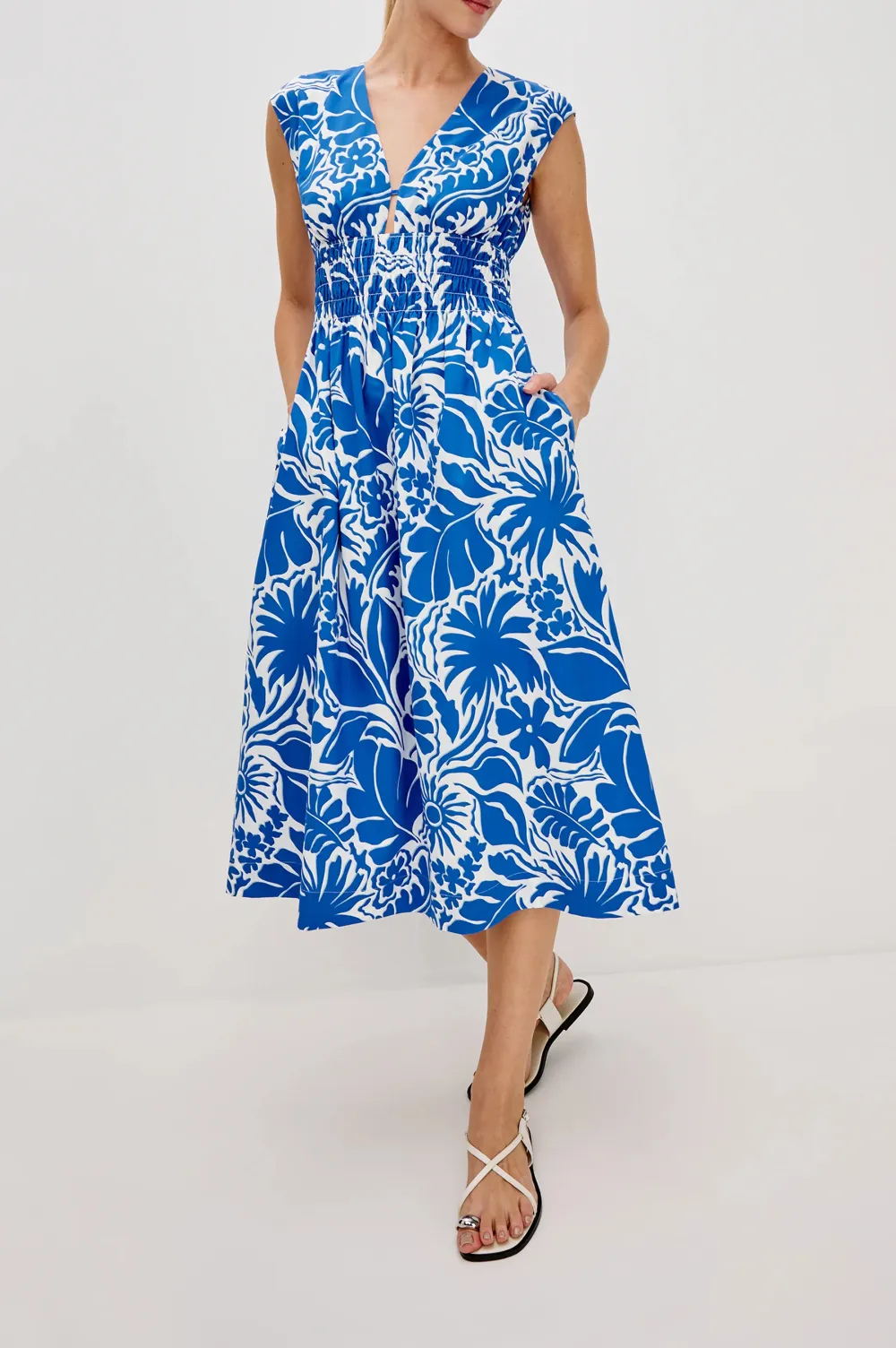 Gossamer Frilled Long Dress