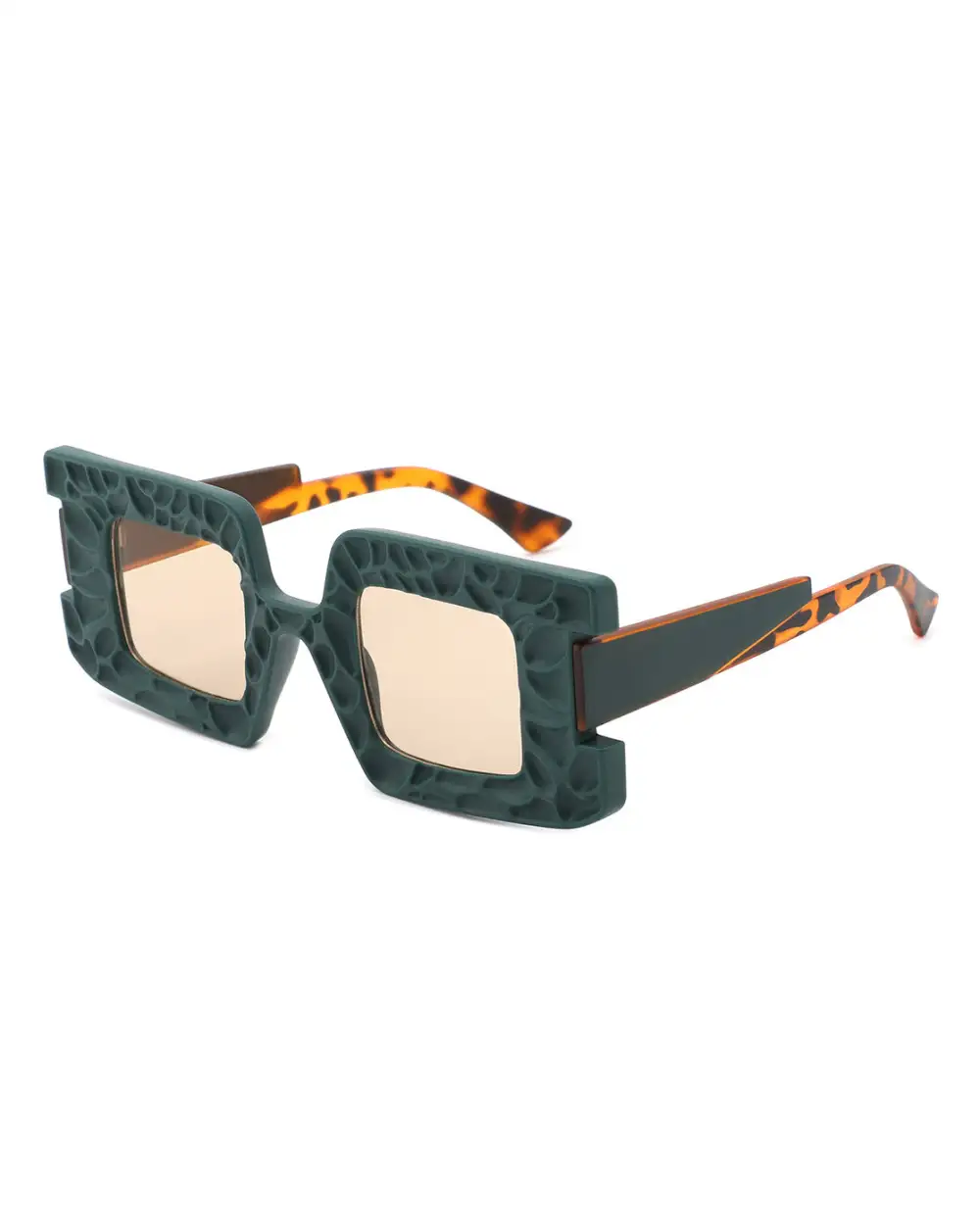 Square Geometric Frame Sunglasses