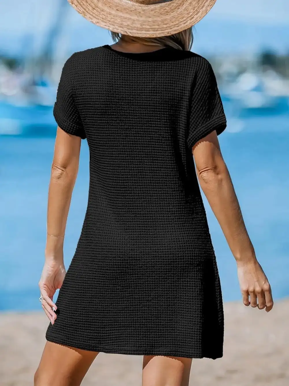 Polished Soft A-Line Midi Dress