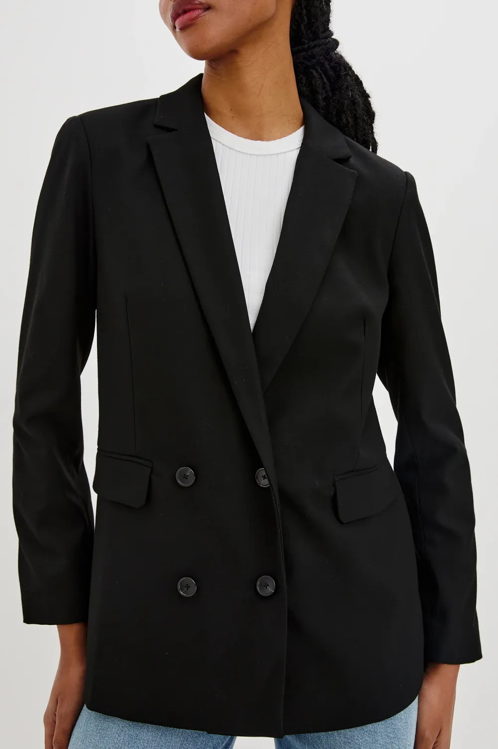 Coarse-Napped Pattern Business Casual Suit