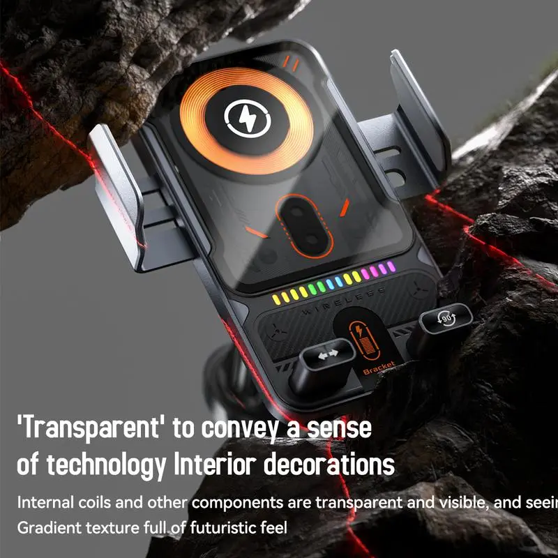 New Wireless Fast Charging Car Mount