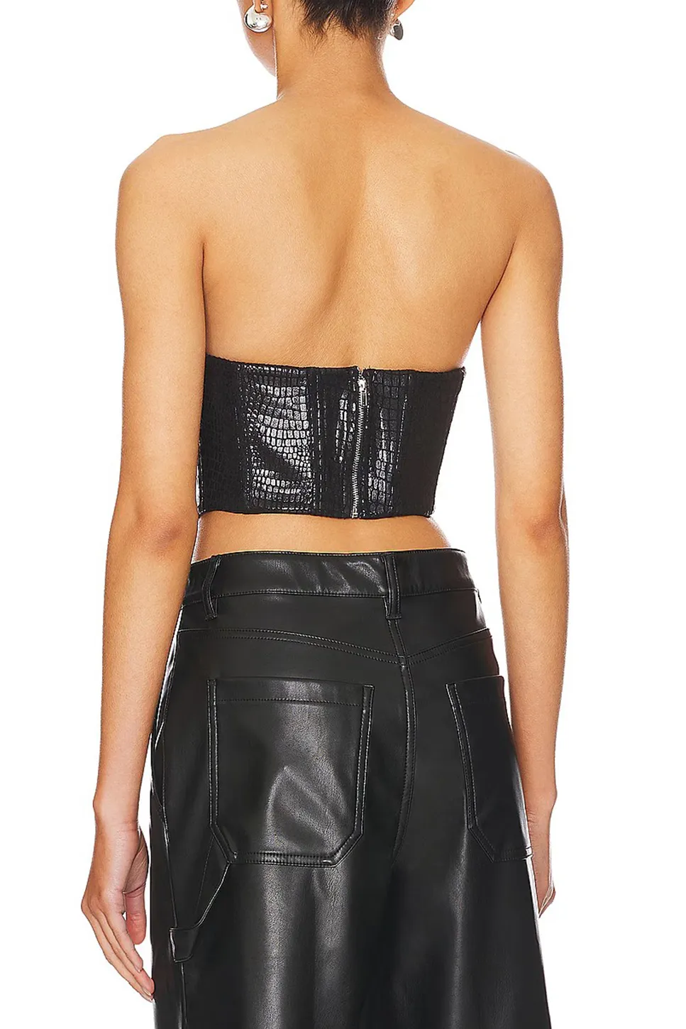 Tawny Faux Suede Top