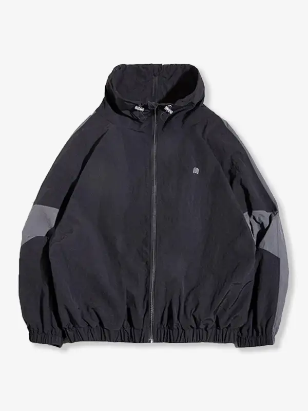 Men'S Double Zip Zip Front Casual Jacket