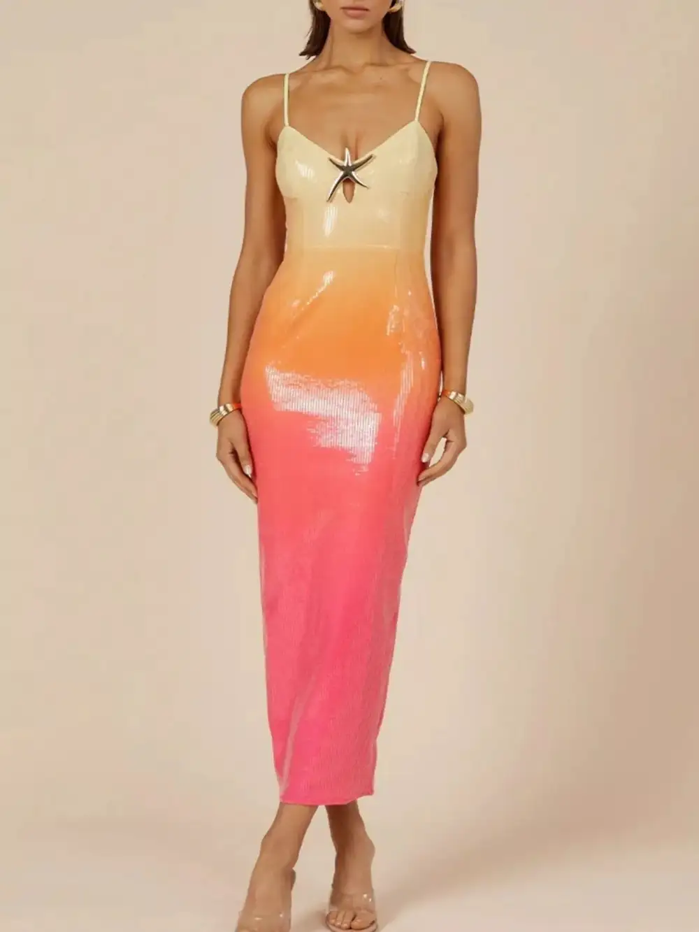 Slit Dress Casual