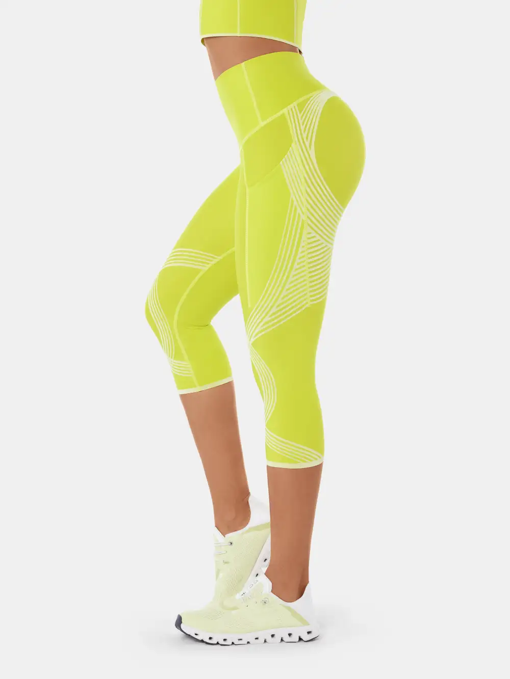 Body Sculpt Side Pocket Capri Leggings