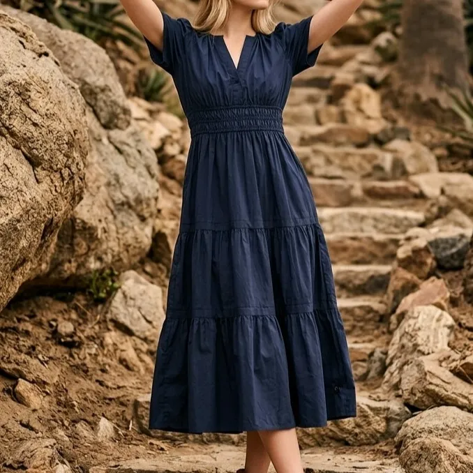 Women's Ruffle Casual Dress