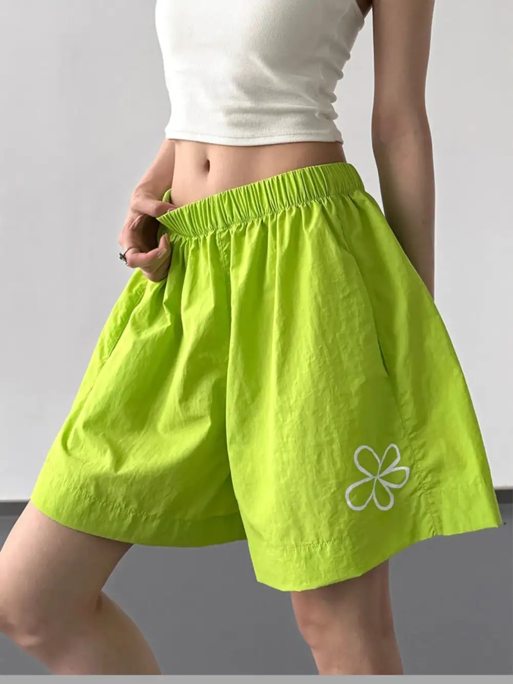 Everyday Elastic Waist Shorts