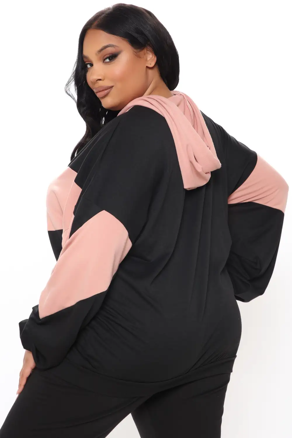 Not Mad At That Pant Set - Black/Mauve