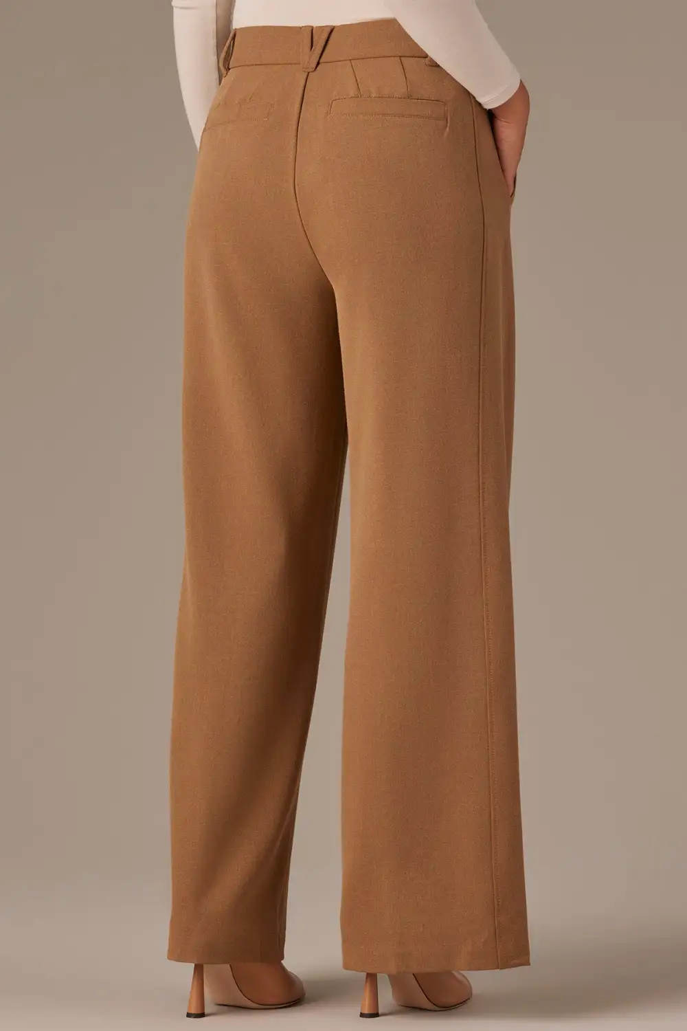 Petite Side Panel Tailored Trousers
