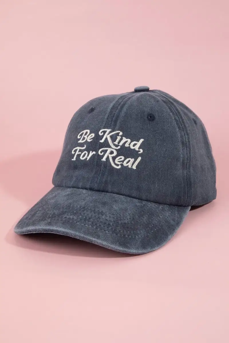 Kindness Embroidered Ball Cap