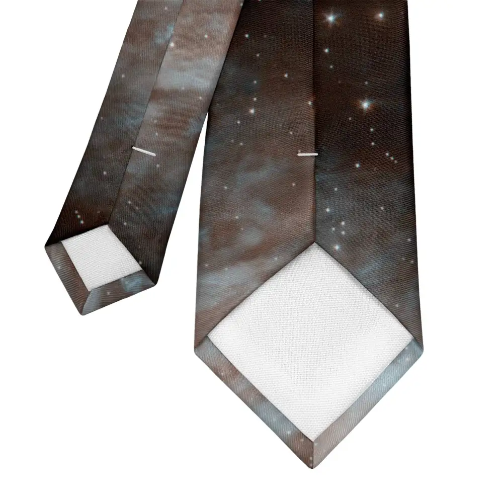 Refined Space Motif Necktie