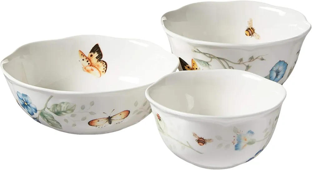 Lenox 865075 Butterfly Meadow 28-Piece Dinnerware Set