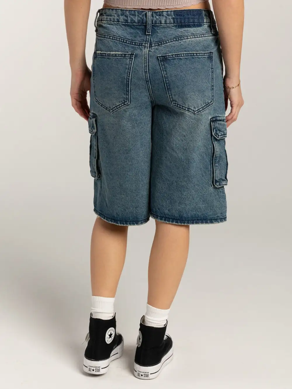 Clean Front Simple Pocket Detail Shorts