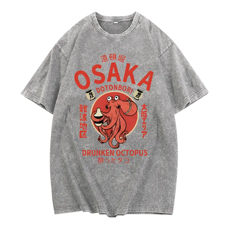 Women's Round Neck Printed Short Sleeved T-Shirt