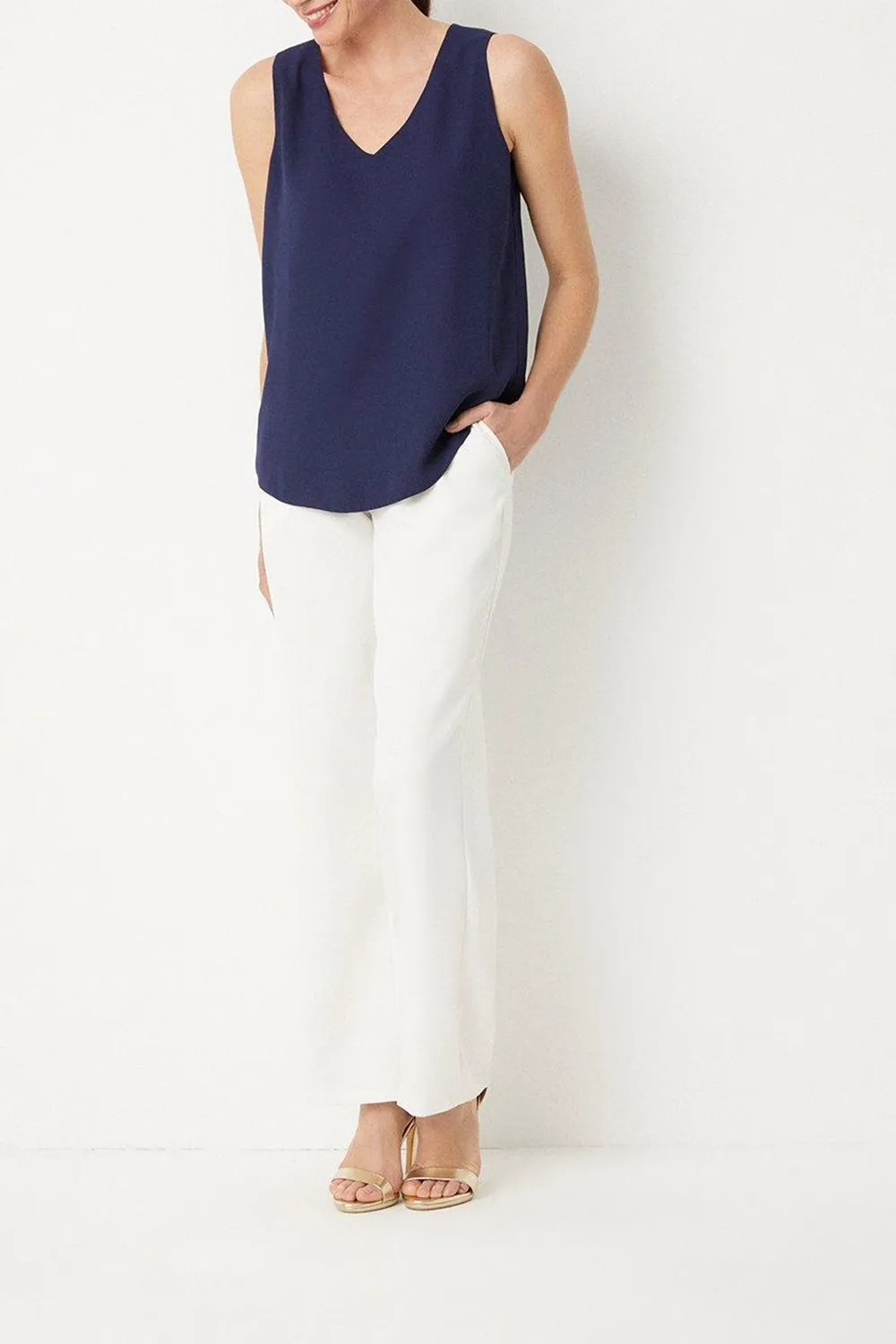 Basic Solid Color All-Match Women's Vest