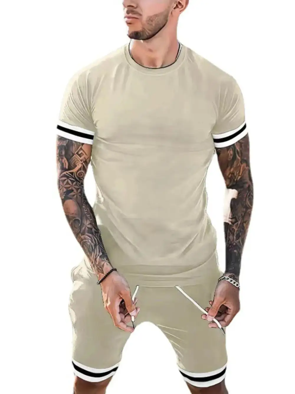 Travel Cotton Blend Casual Set