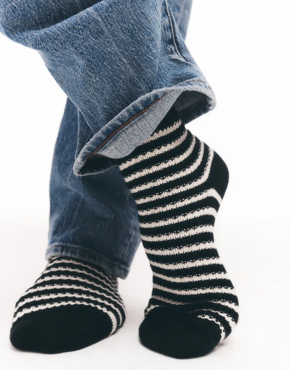 True Black Ankle Socks