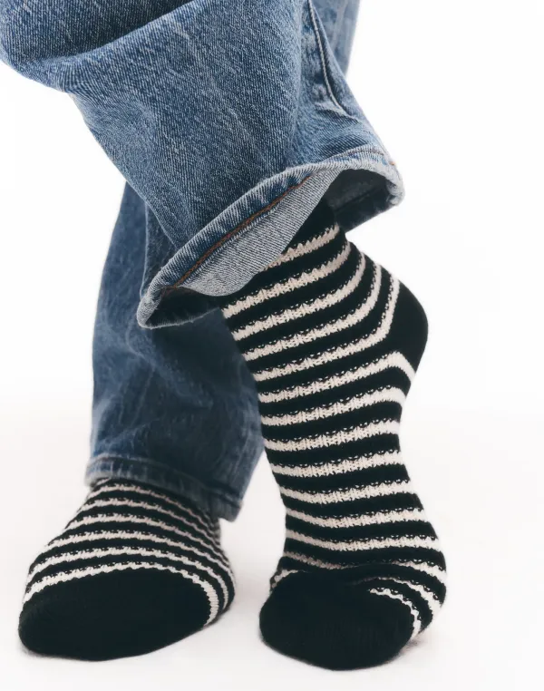True Black Ankle Socks